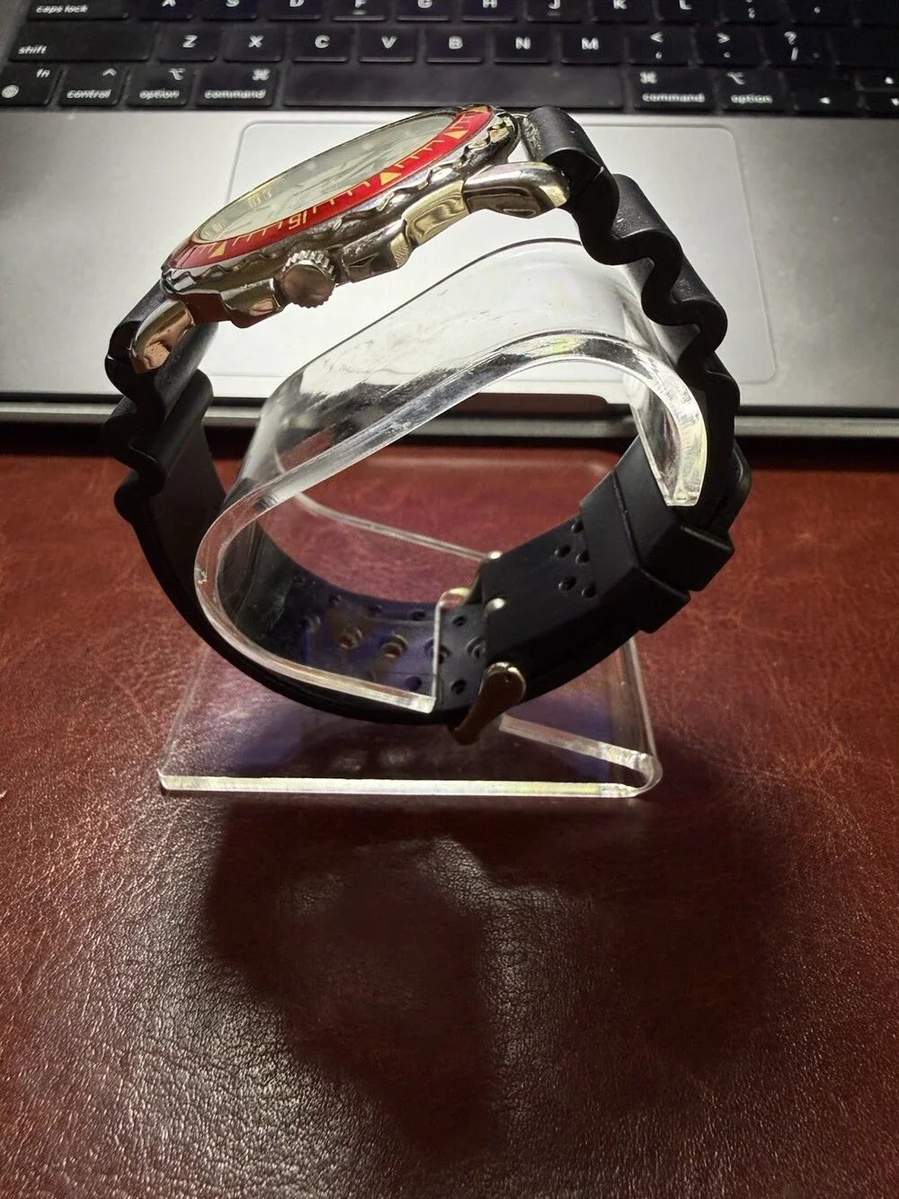 Colours by Alexander Julian Quartz Watch Red Blue Bezel Vintage Style Working
